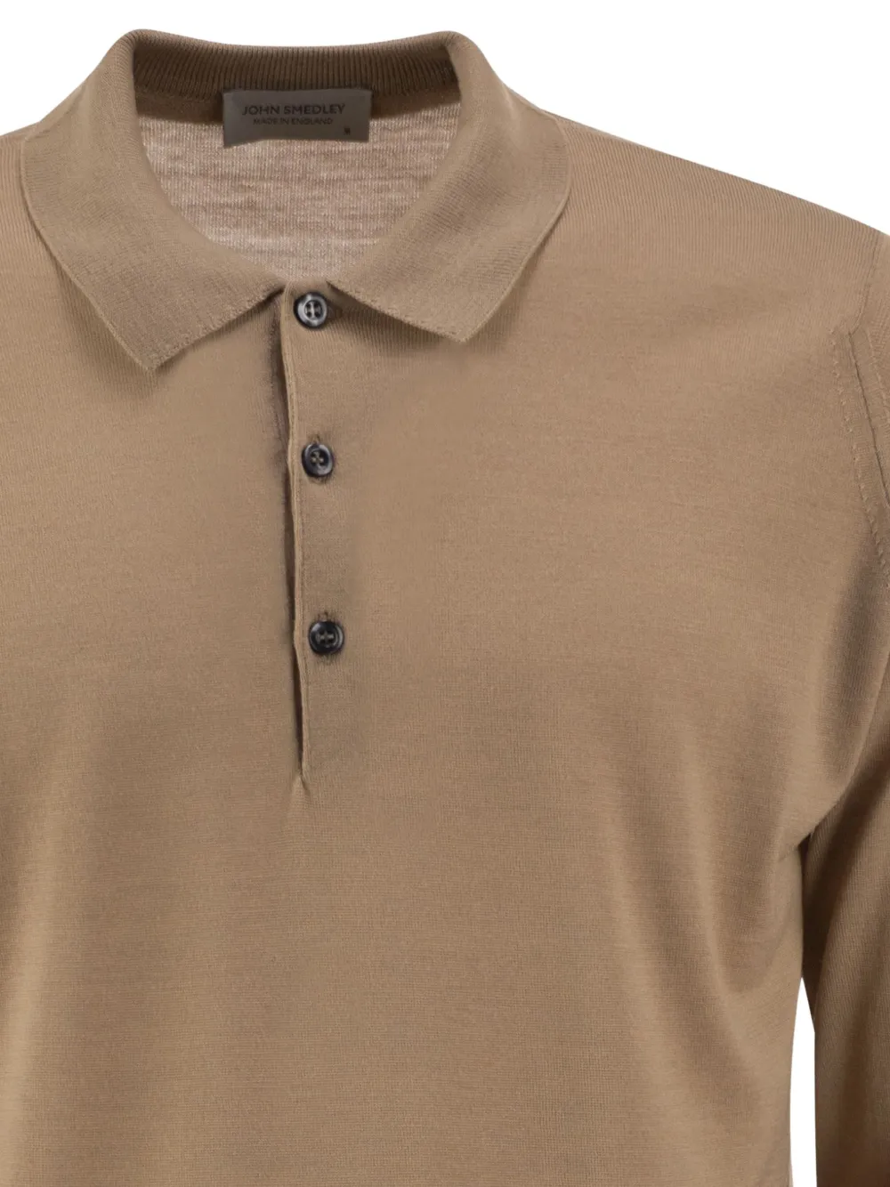 John Smedley Belper long-sleeve sweater Beige