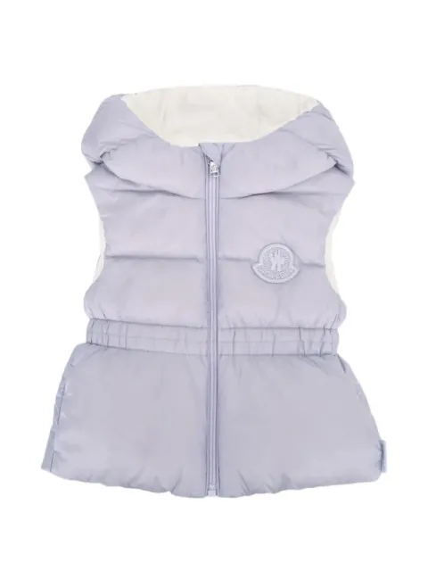 MONCLER GRENOBLE KIDS chaleco capitonado Una