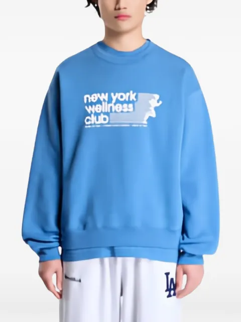 Sporty & Rich Wellness Club logo-print sweatshirt