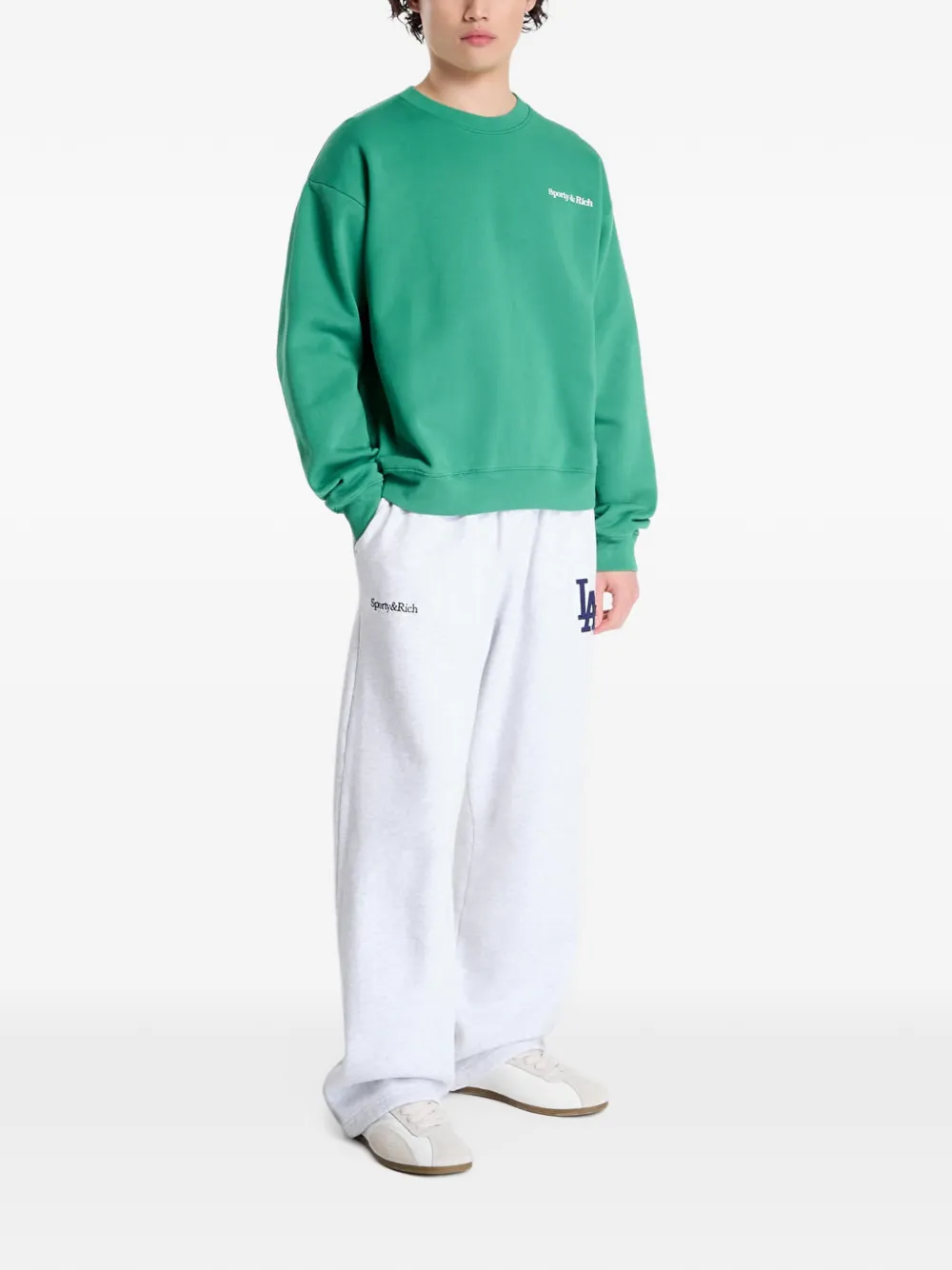 Sporty & Rich Fitness 94 sweater Groen