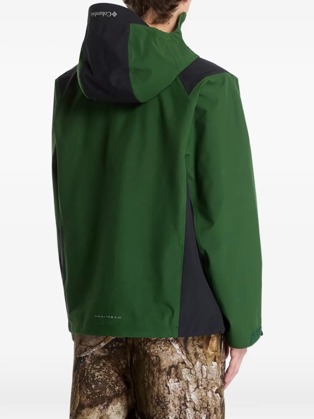 Columbia Striker 3L hooded jacket Groen