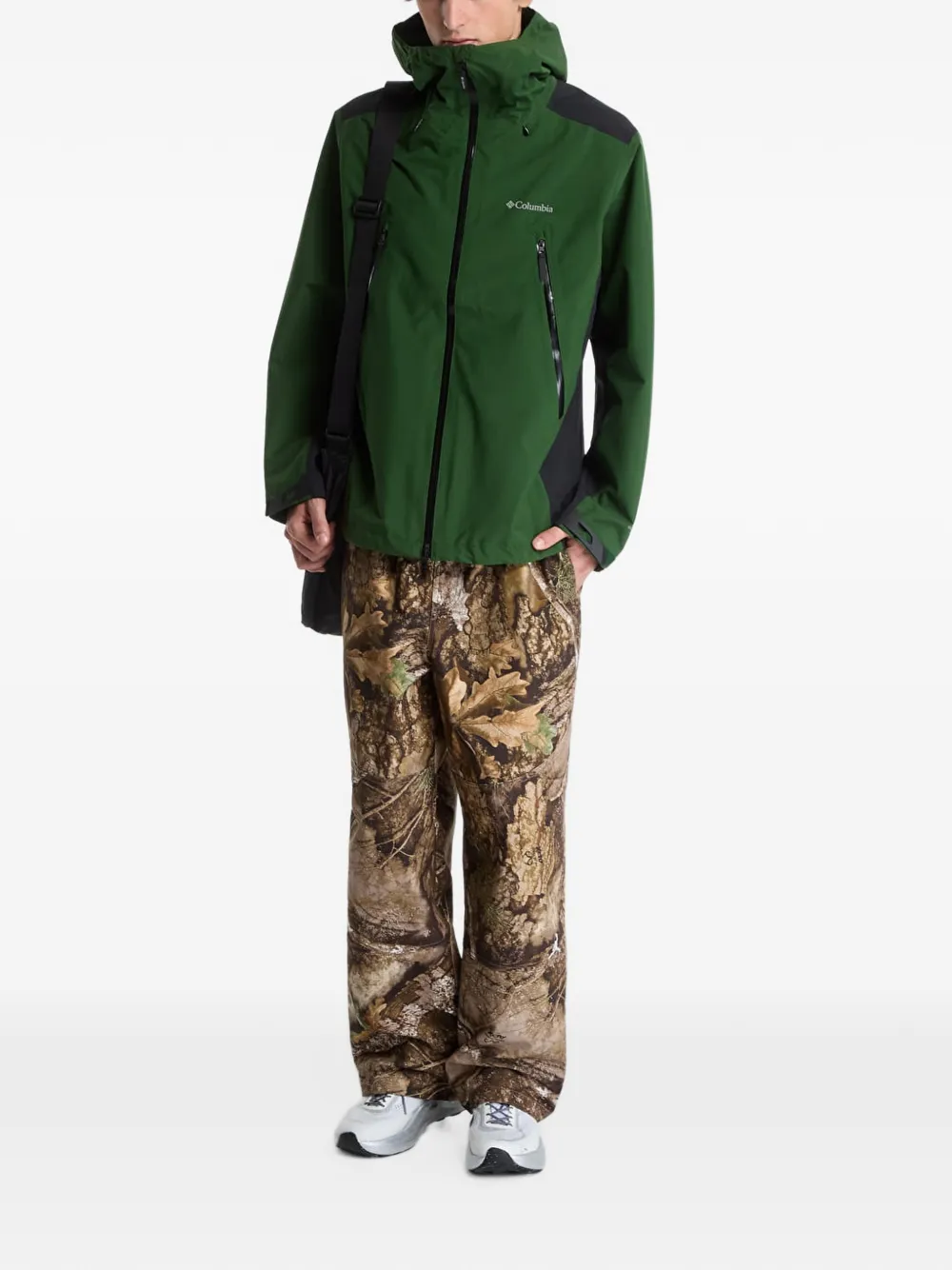 Columbia Striker 3L hooded jacket - Verde