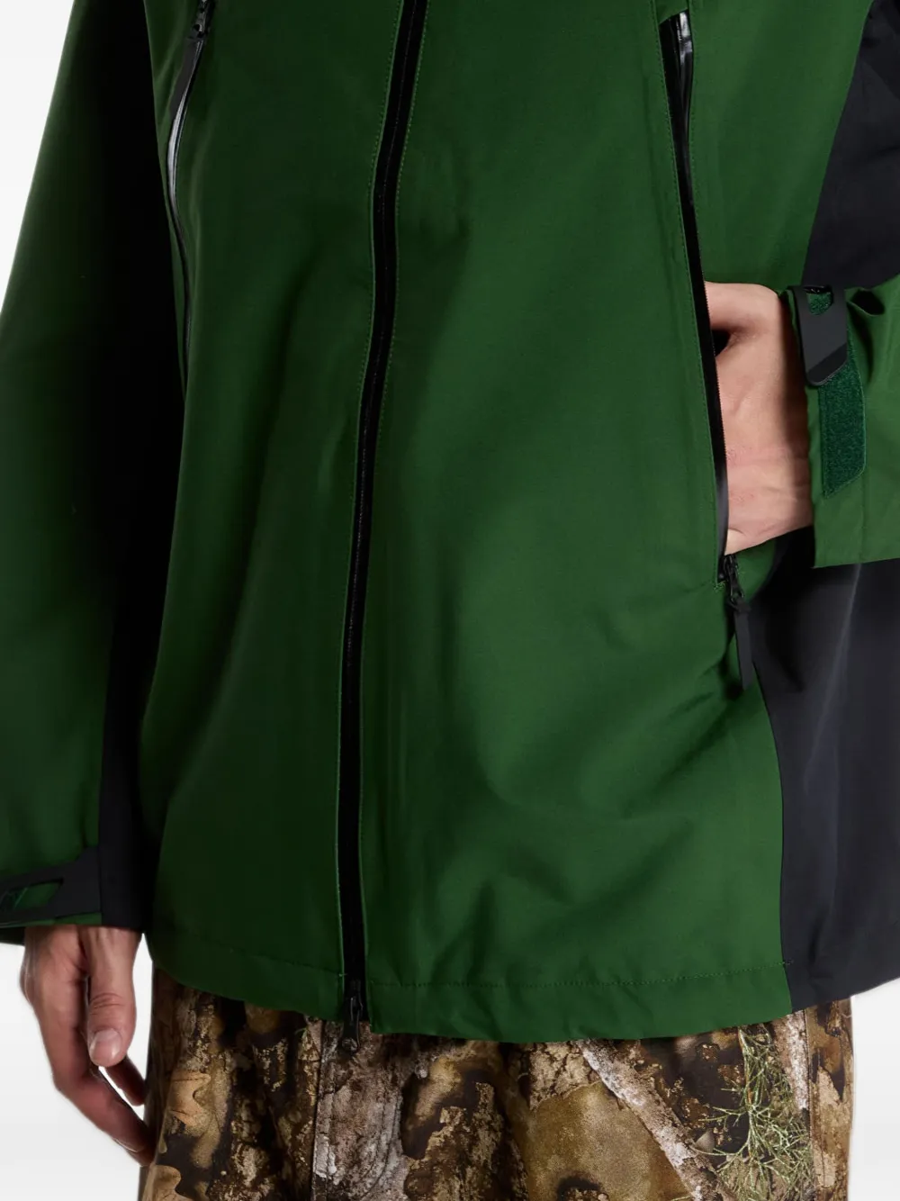 Columbia Striker 3L hooded jacket Groen