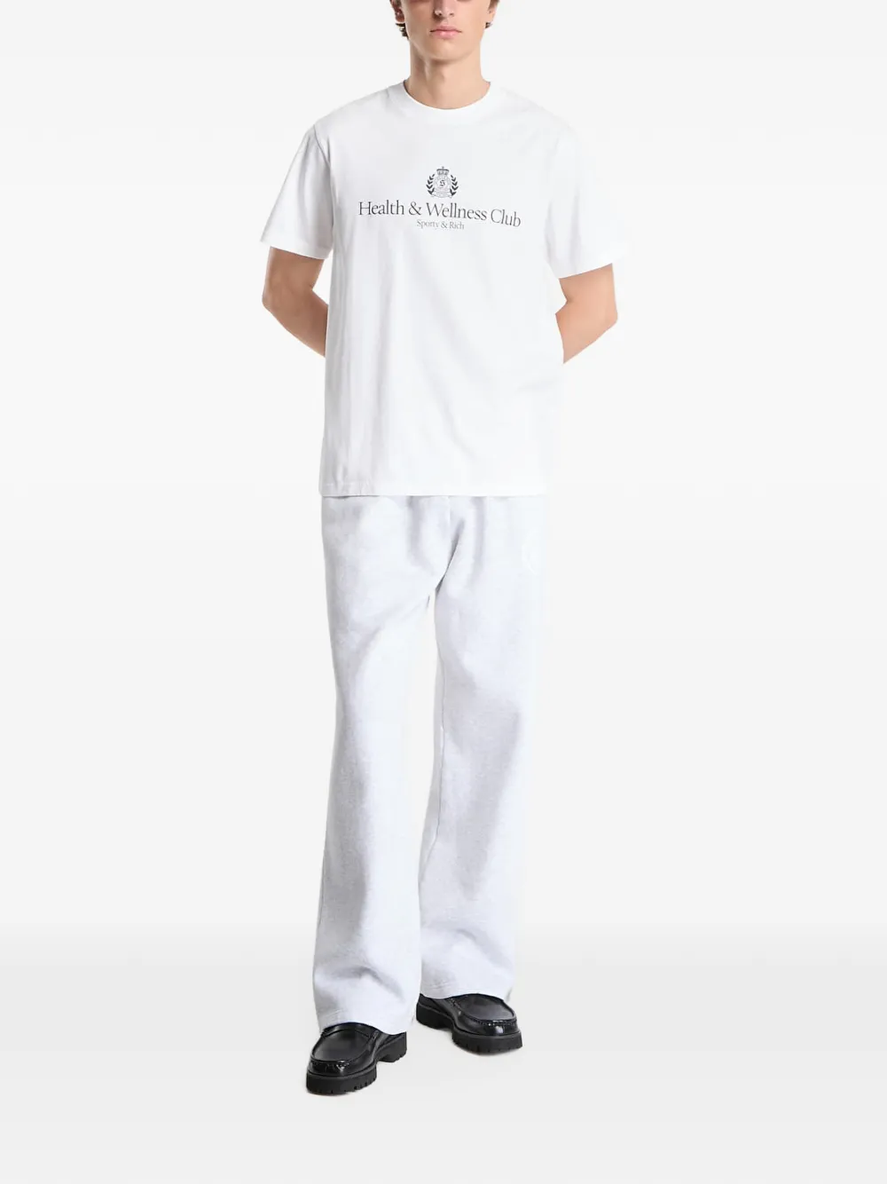 Sporty & Rich x Juicy Couture elasticated-waistband track pants Grijs