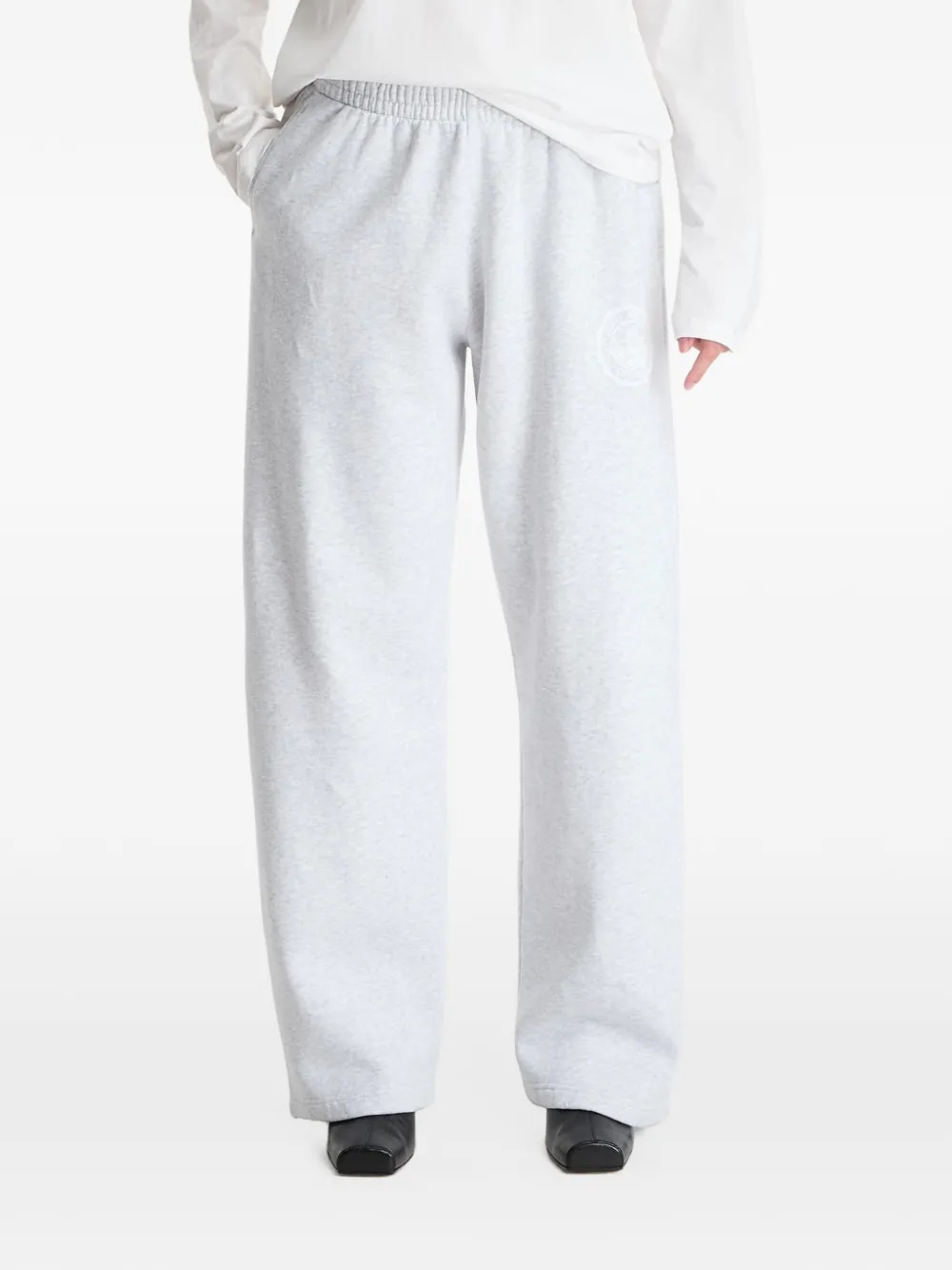 Sporty & Rich x Juicy Couture elasticated-waistband track pants Grijs