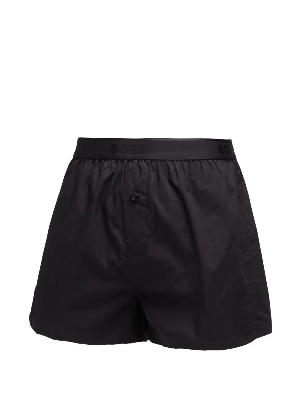 HUGO Xmas logo-waistband boxers (set of two) Zwart