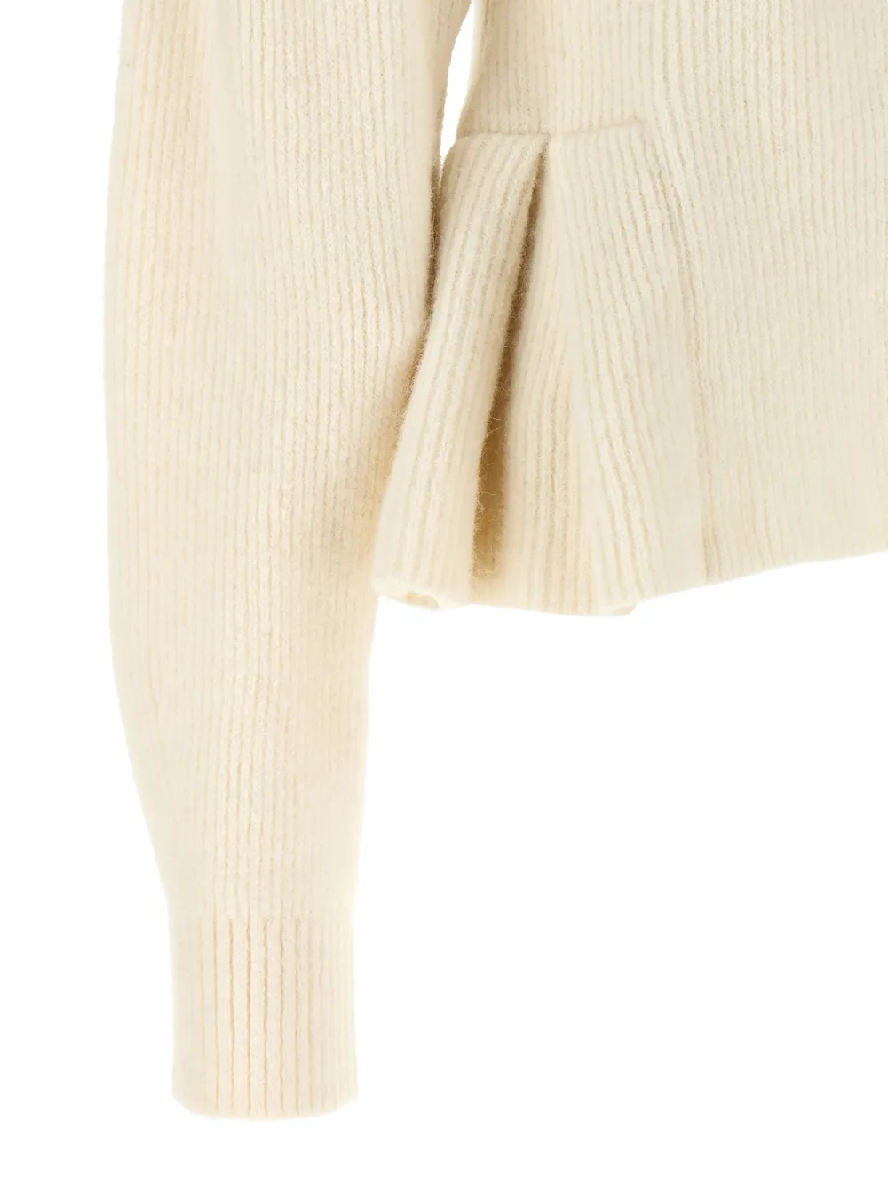 ROTATE BIRGER CHRISTENSEN knit bijoux cardigan Beige