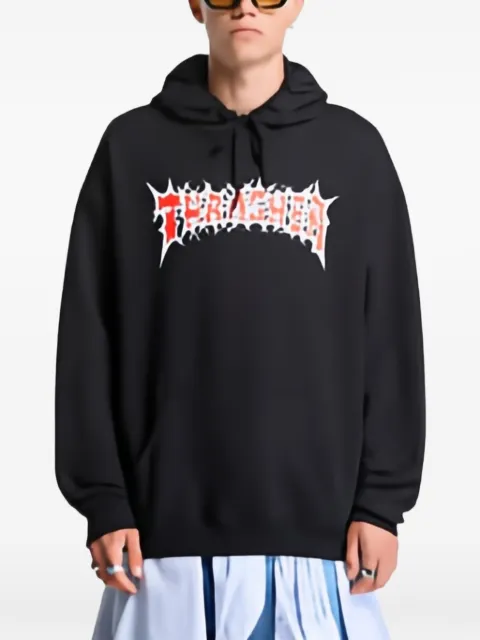 Thrasher Spikey logo-print hoodie