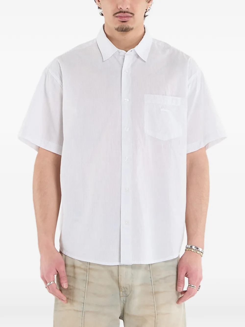 Obey Bigwig Jamie short-sleeve shirt Wit