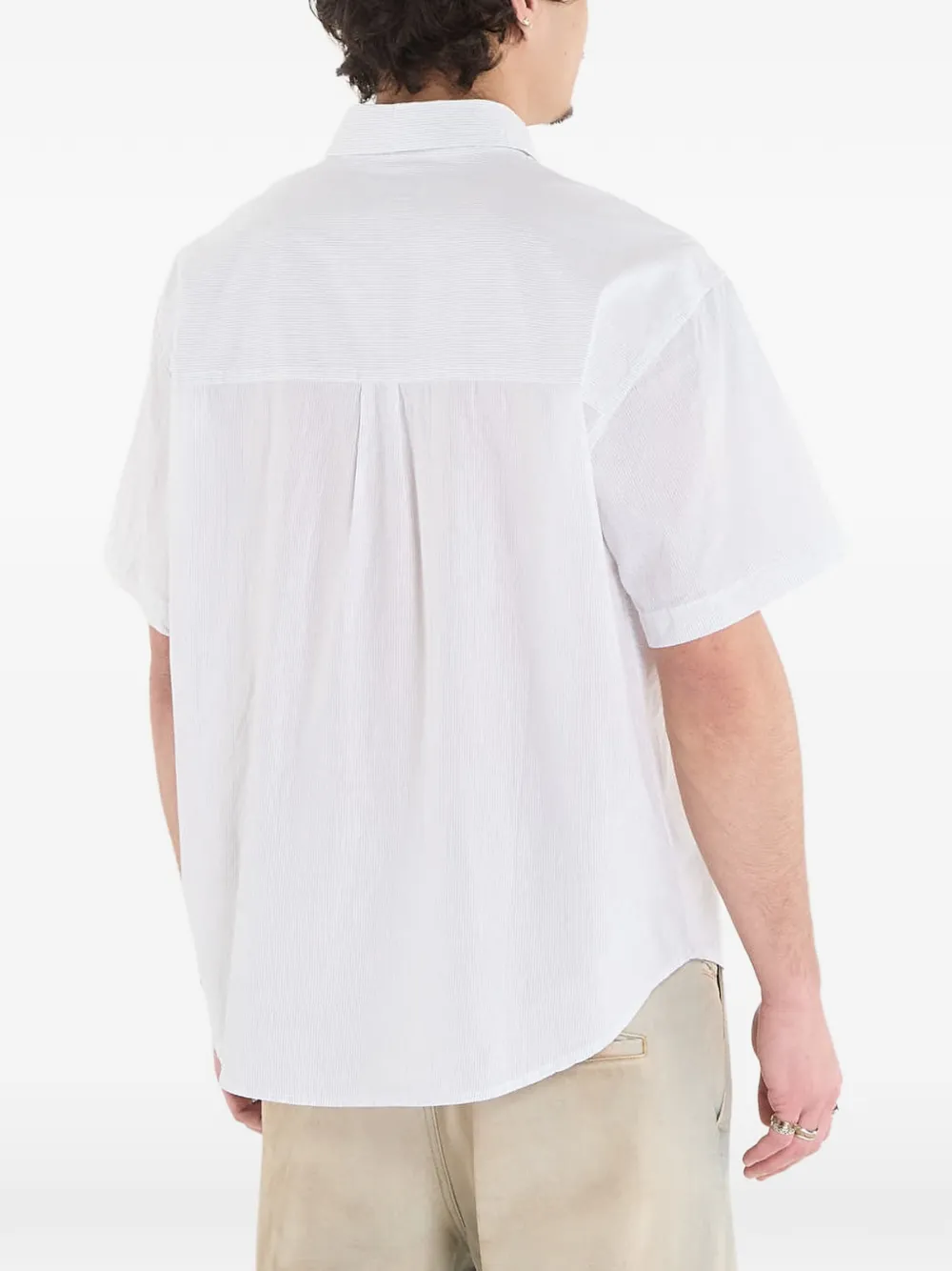 Obey Bigwig Jamie short-sleeve shirt Wit