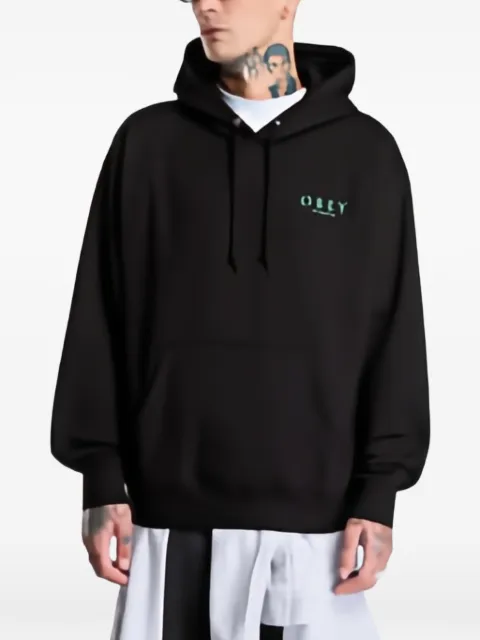 Obey graphic-print hoodie
