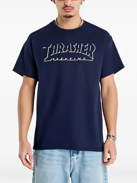 Thrasher Shadow Mag logo-print T-shirt