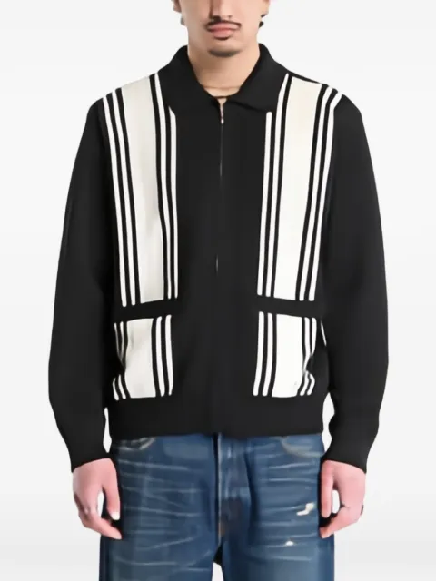 Obey Matt zip-up cardigan