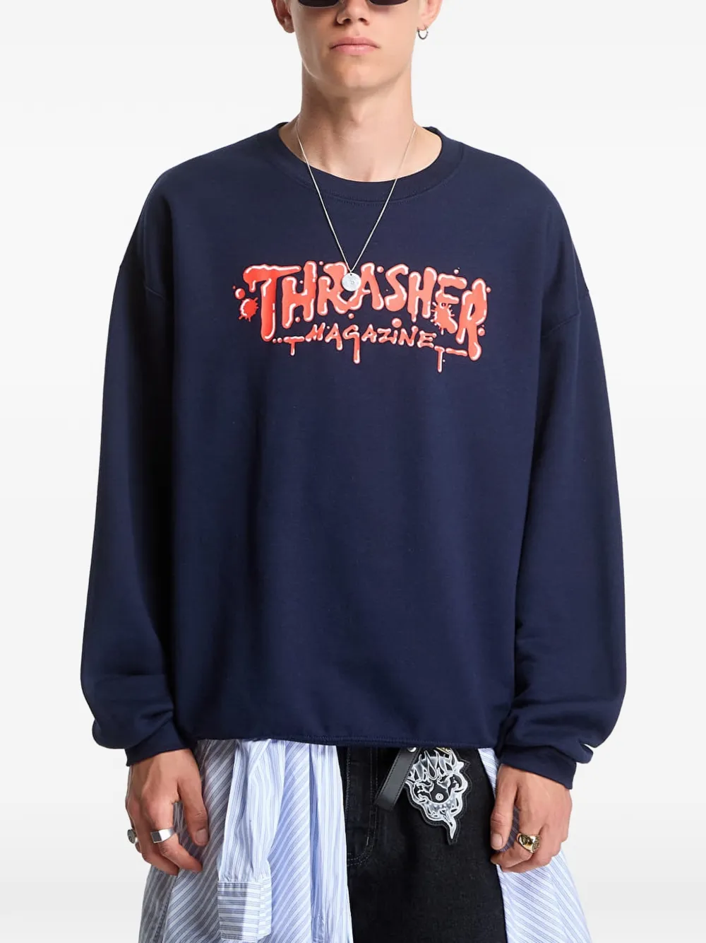 Thrasher suéter Wet Paint | azul | Image 1