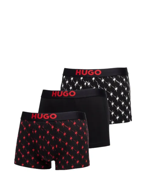 HUGO ロゴ ボクサーパンツ 3枚組