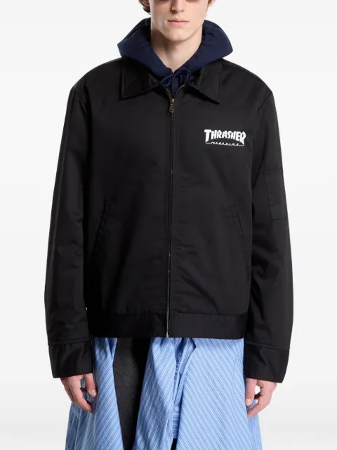 Thrasher Mag embroidered mechanic jacket