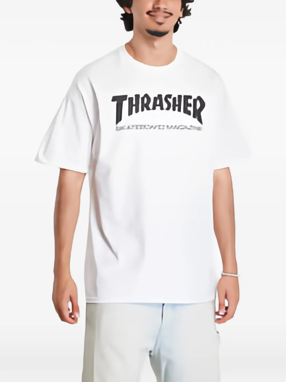 Thrasher Skate Mag cotton T-shirt - Blanc
