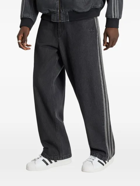 adidas Sst denim jeans mid-rise straight leg