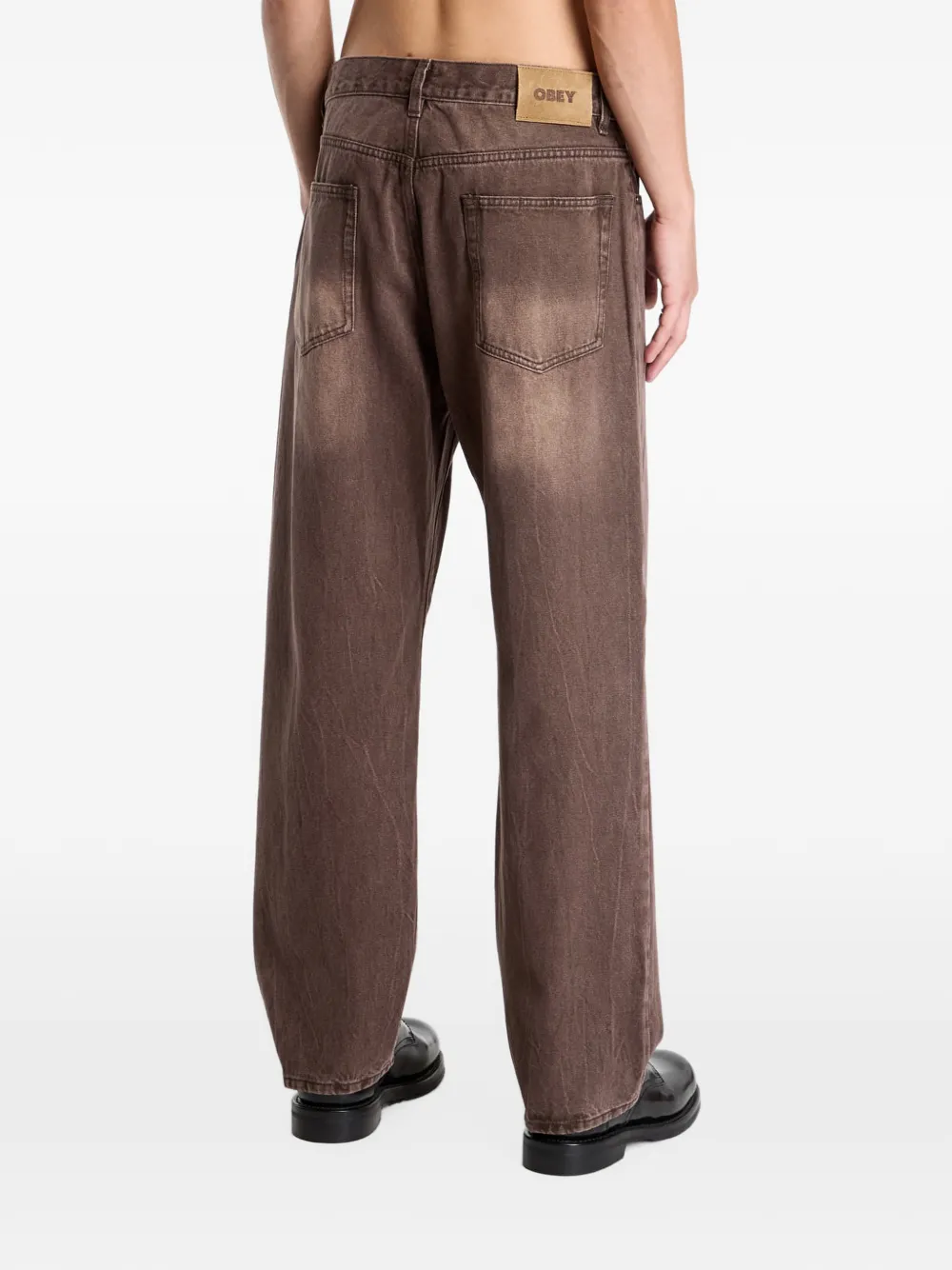 Obey Nelson straight-leg jeans Bruin
