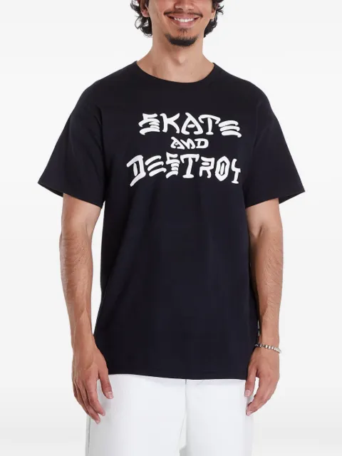 Thrasher Skate And Destroy cotton T-shirt