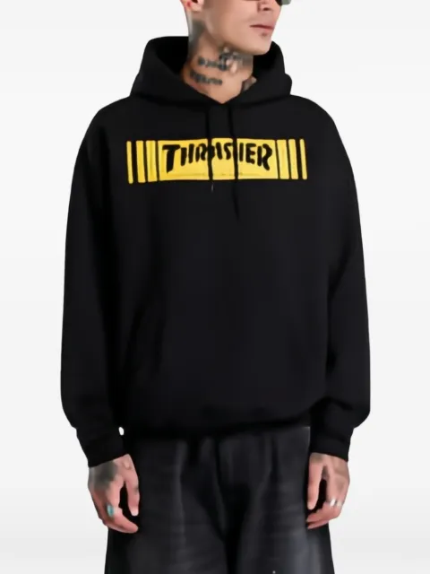 Thrasher logo-print hoodie