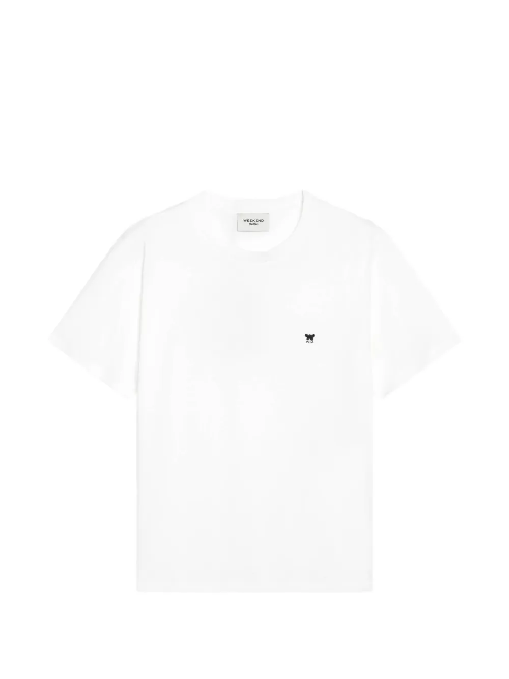 Weekend Max Mara logo-embroidered T-shirt Wit
