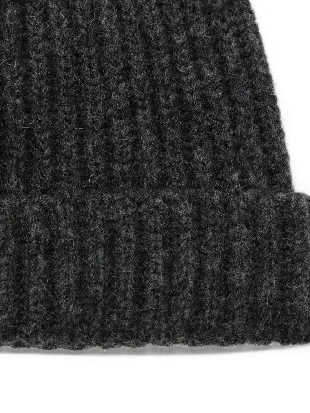 Roberto Collina ribbed-knit beanie hat Grijs
