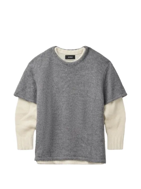 Nahmias layered sweater