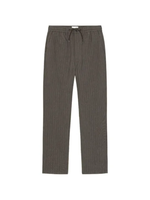 Les Deux pinstripe tapered trousers