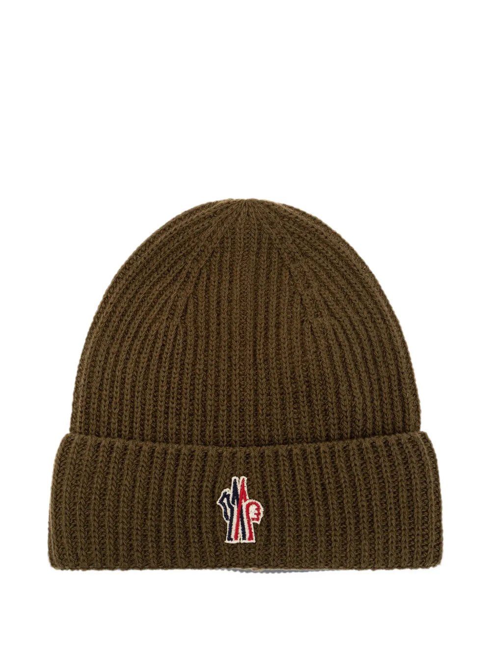 MONCLER GRENOBLE KIDS Apres-Ski muts met logo-patch Bruin