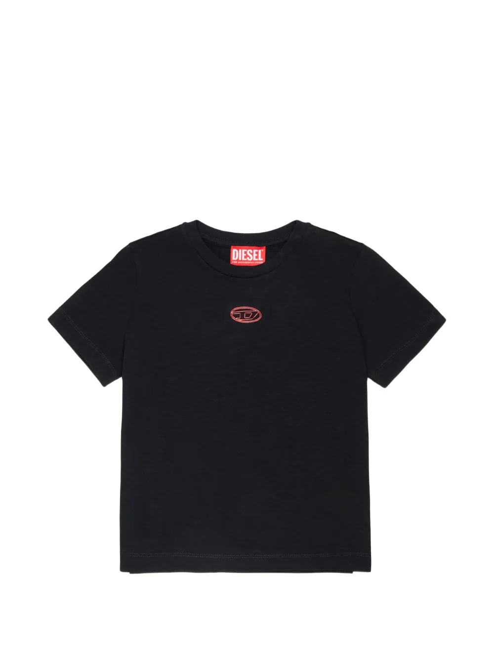 Diesel Kids cotton T-shirt - Nero
