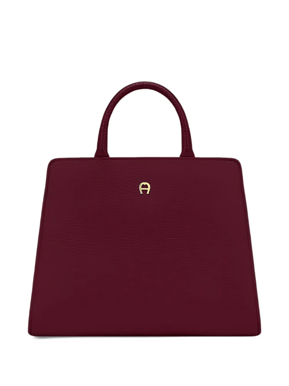 AIGNER Kleine Cybill shopper van bewerkt leer Rood