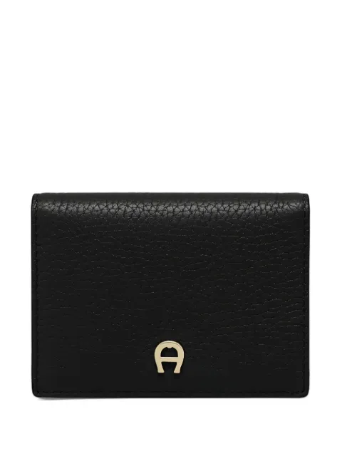 AIGNER Delia grained leather wallet