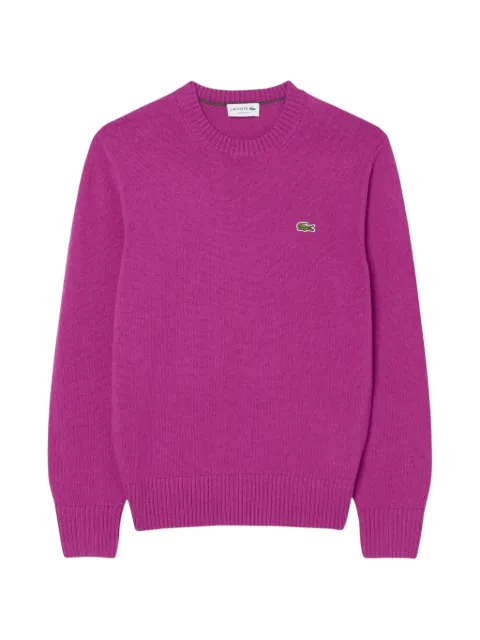 Lacoste wool crew-neck sweater