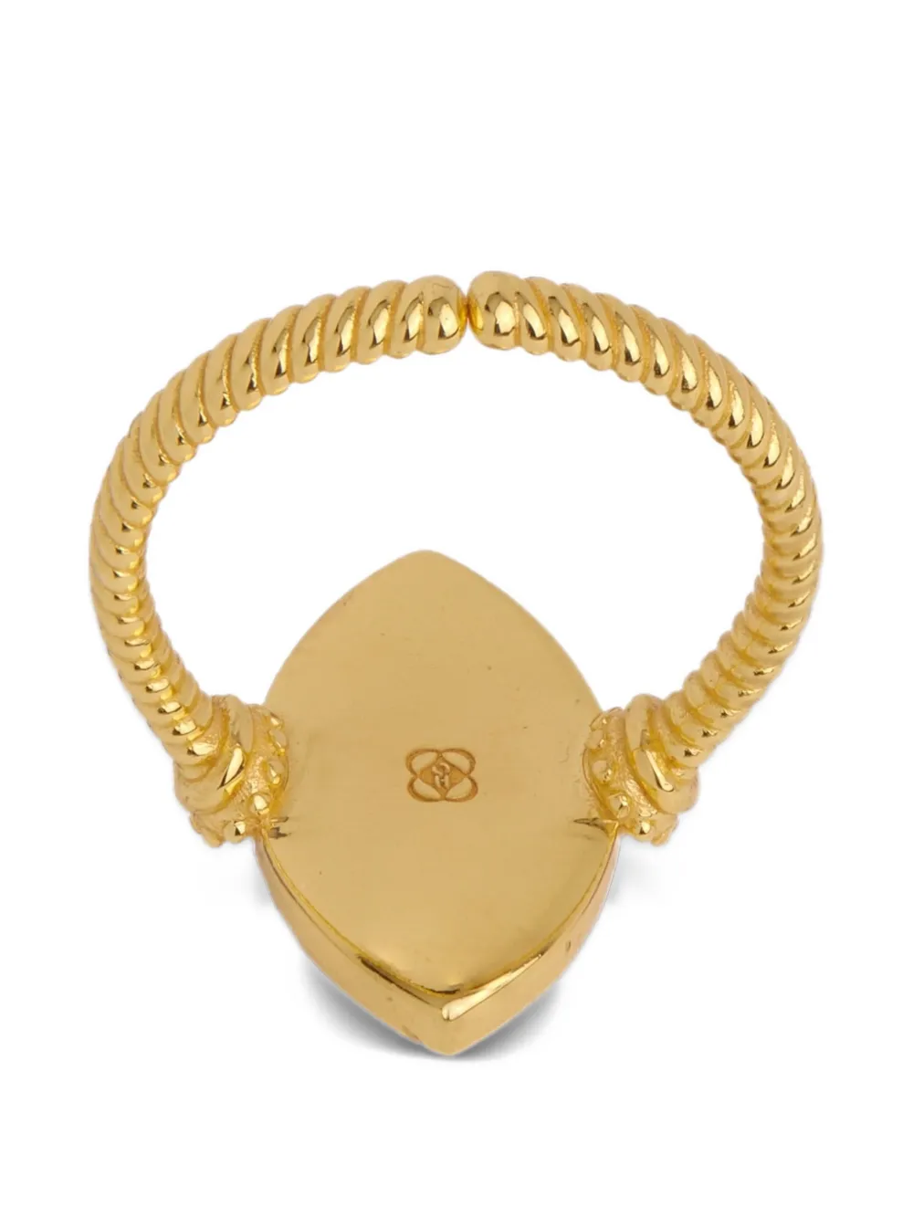 Ottoman Hands Marquise labradorite rings - Oro