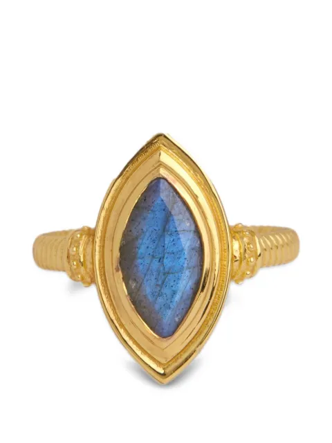 Ottoman Hands Marquise labradorite rings