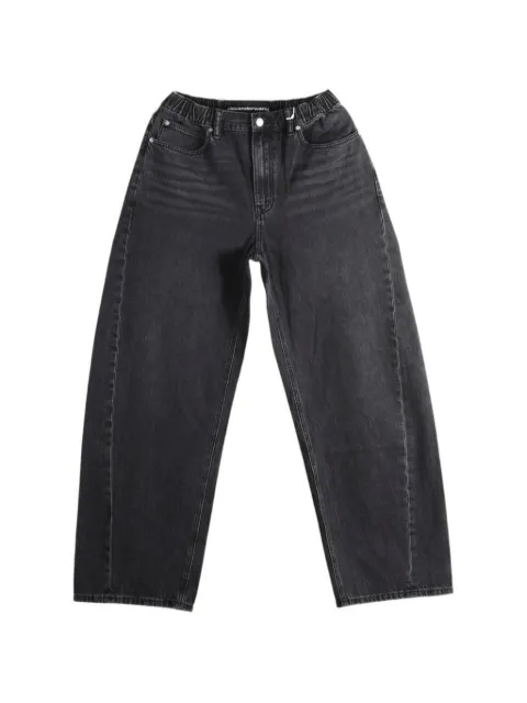 Alexander Wang elastic-waistband baloon jeans