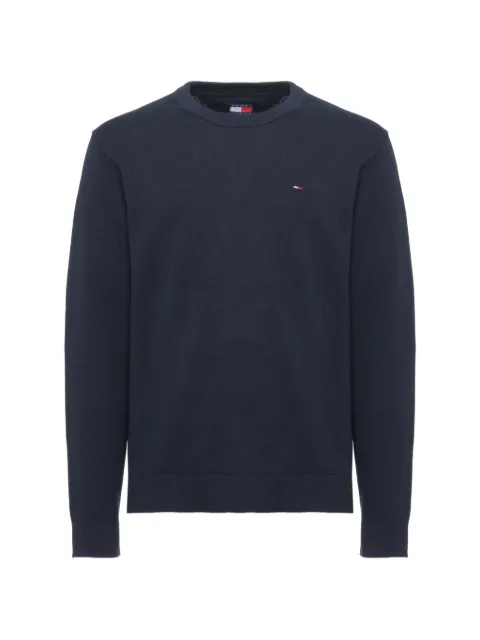Tommy Hilfiger logo-embroidered crew-neck sweater
