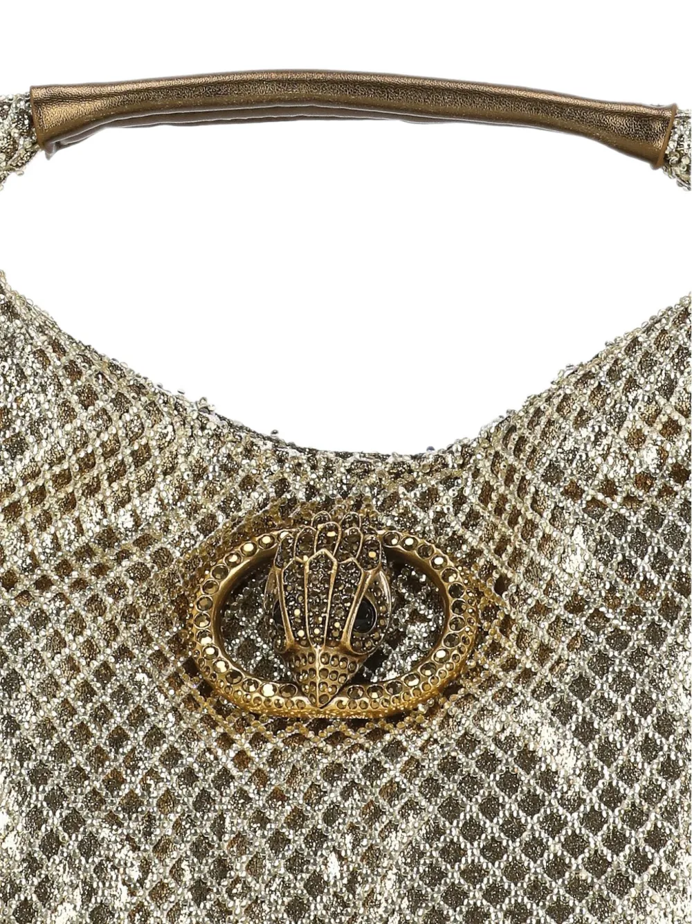 Kurt Geiger London Chelsea small slouch bag Goud