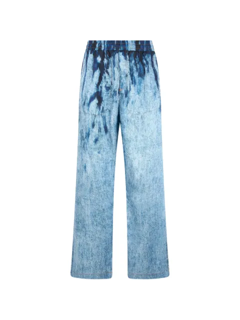 Diesel pantalones con cordones en la pretina