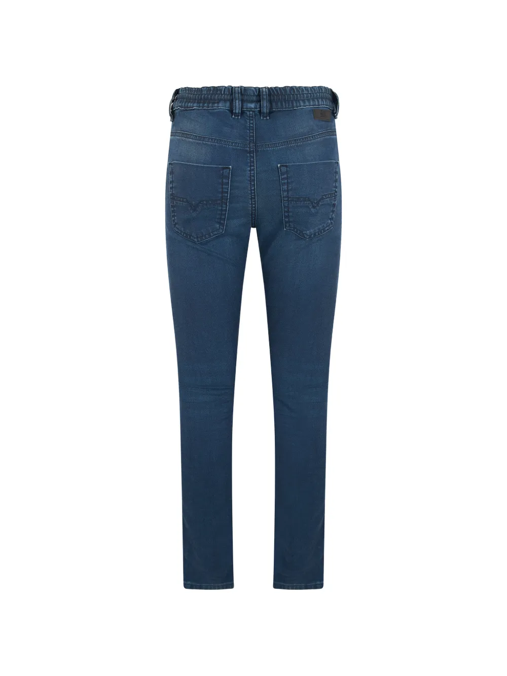 Diesel drawstring straight-leg jeans Blauw