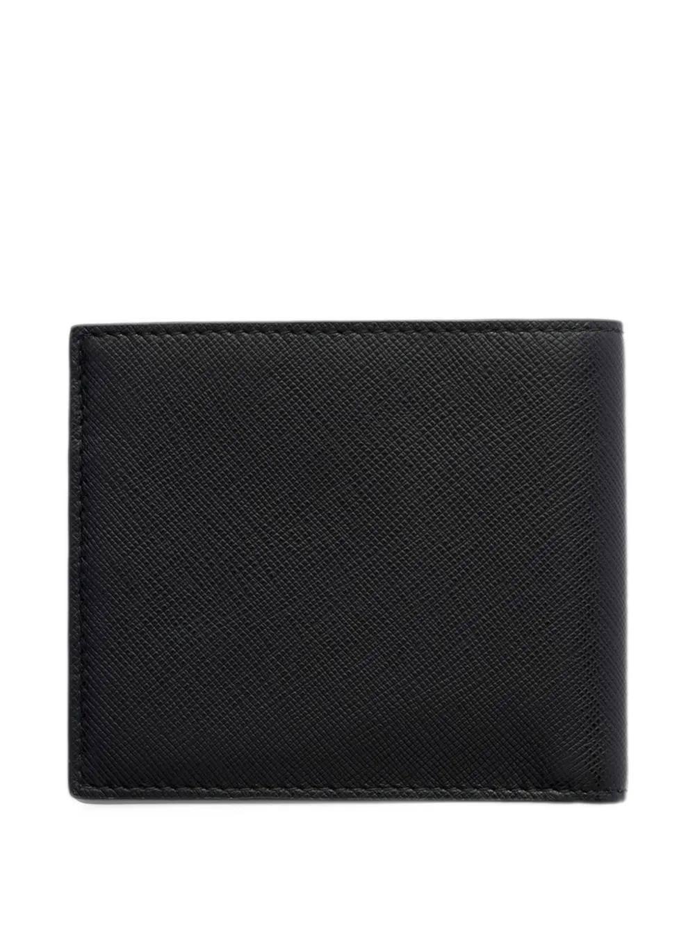 Prada Saffiano leather wallet Zwart