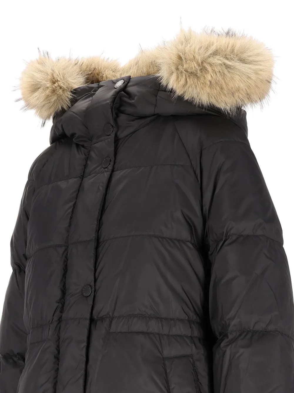 Weekend Max Mara reversible quilted coat Zwart