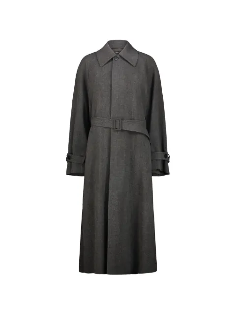 DRHOPE belted cuff-detail coat