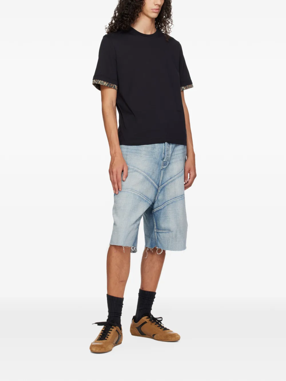 Lanvin animal-print T-shirt Zwart