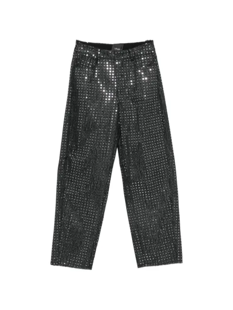 RAME sequin-embellished straight-leg trousers