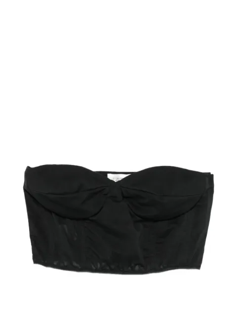 RAME bow-detail corset top