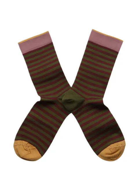 BONNE MAISON stripe-print socks