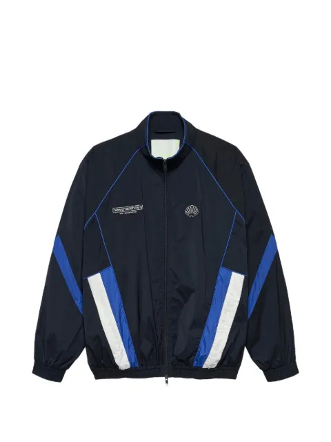 NEW AMSTERDAM logo-print track jacket