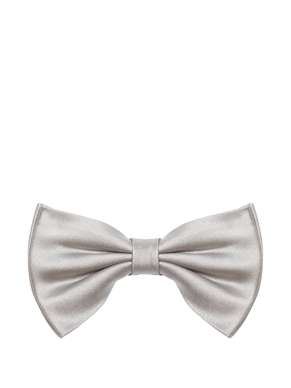 NICKY MILANO 1920 silk bow tie - Argento